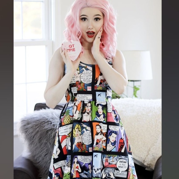 Modcloth Dresses & Skirts - RARE Modcloth Retrolicious Comic Pop Art Dress